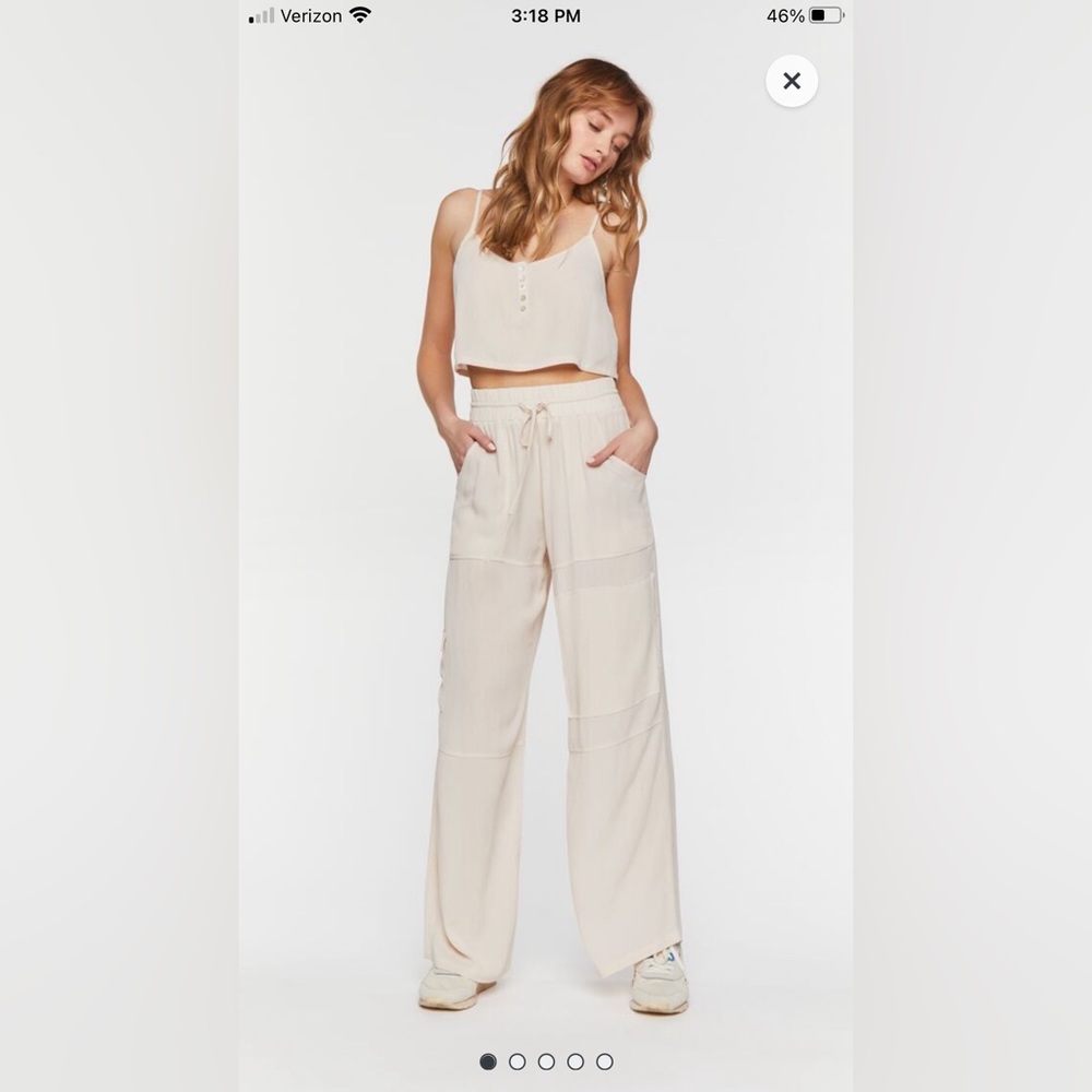 Khaki top and pant set